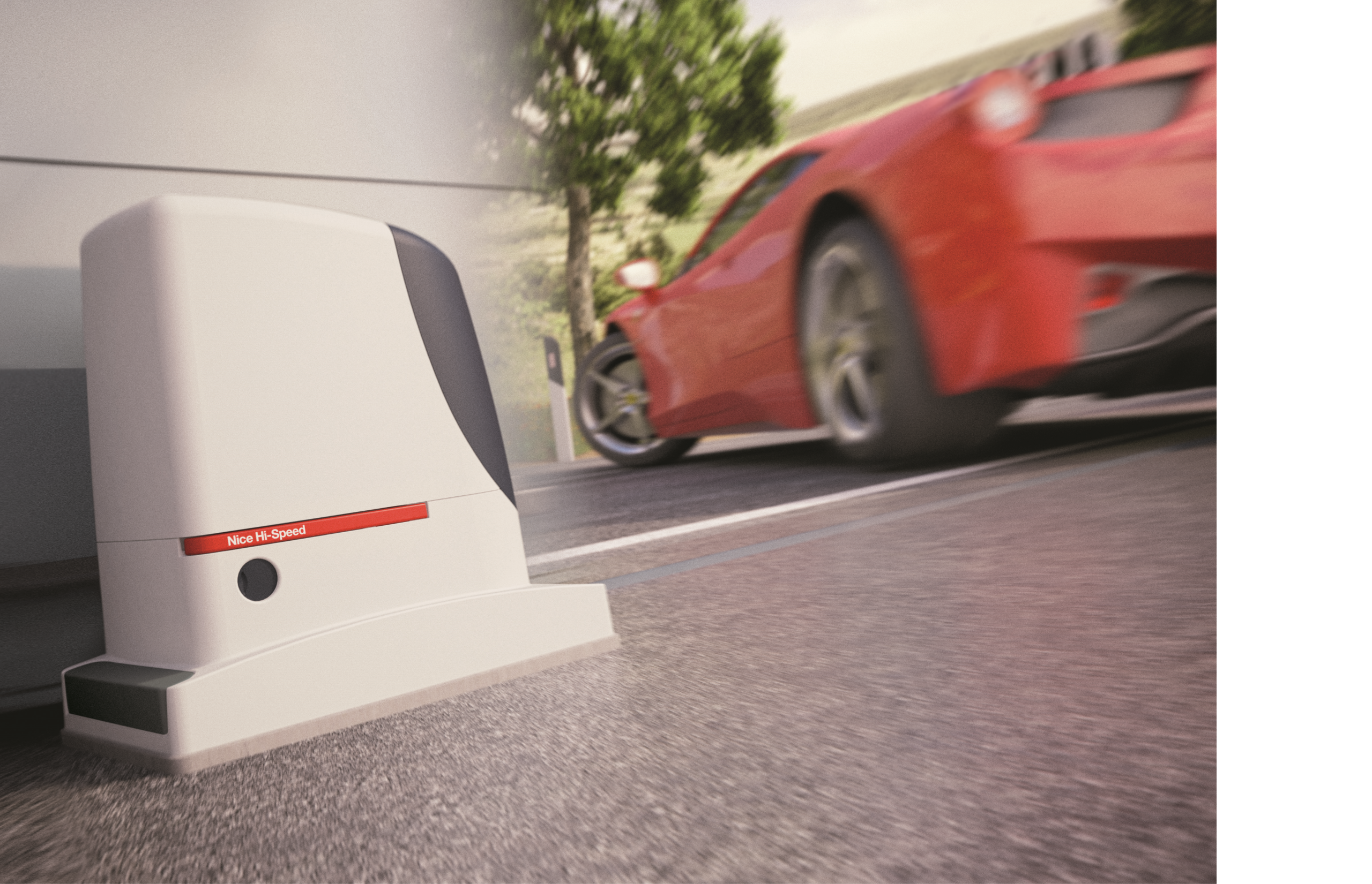 Nice RUN1200HS Μοτέρ για συρόμενες πόρτες