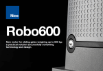 Nice Robo 600 Μοτέρ για συρόμενες πόρτες - Image 3